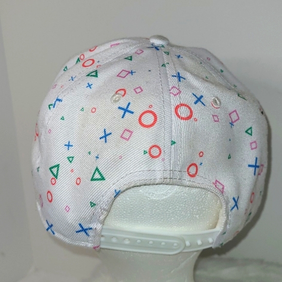 Sony Playstation 3-D Rubber Controller Flat Brim Used 2018 Snapback Hat ...EUC - Picture 6 of 17